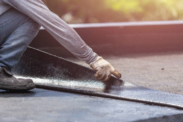 Professional Crawl Space Encapsulation technician working in Lorain, OH